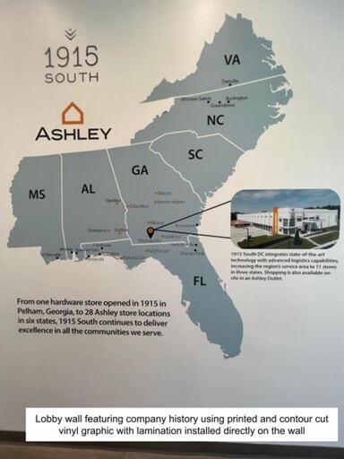 Distribution Center Wayfinding & Branding Project
